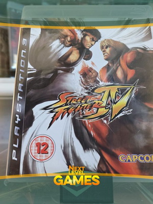 Street Fighter IV PlayStation 3 game like new, fighting genre