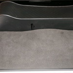 Car seat organizer like new with cup holder