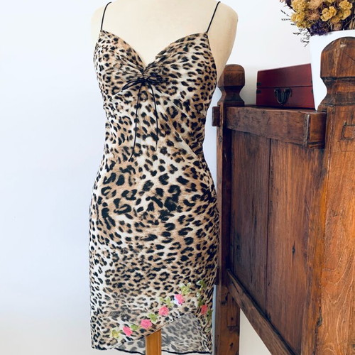 Vintage Veloudakis dress like new, asymmetric design