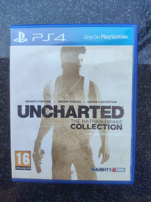 Uncharted συλλογή για PlayStation 4 σαν καινούργιο