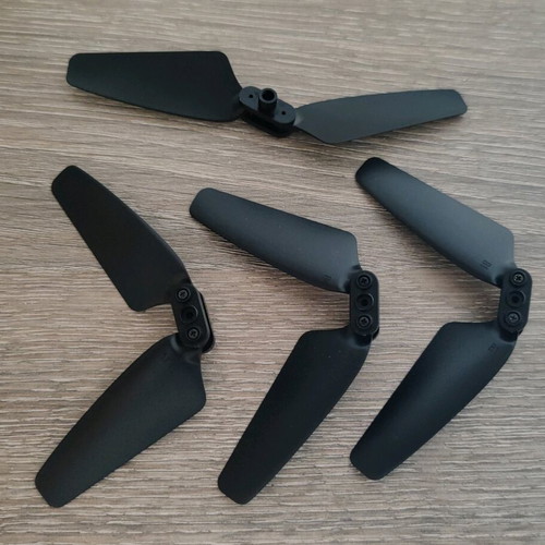 Holy Stone drone used with remote control and spare propellers