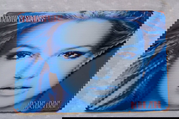 Μεταλλική Πινακίδα Britney Spears (In The Zone)