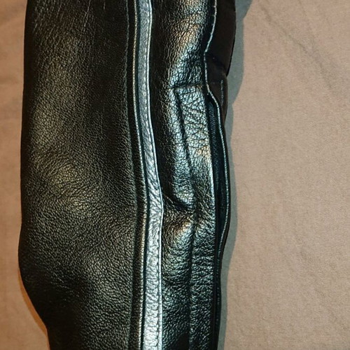 Jofama motorcycle jacket like new, genuine leather with protectors, size 36