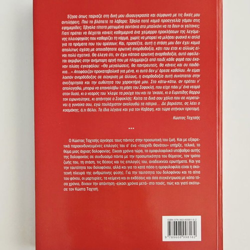 The Murder of the Author by Kostas Tsarouchas book like new, Greek