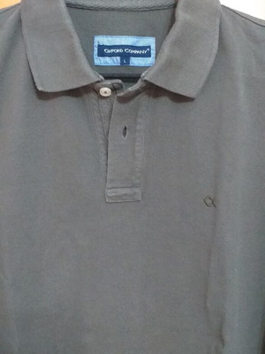 Oxford Company men's shirt size L used, olive color