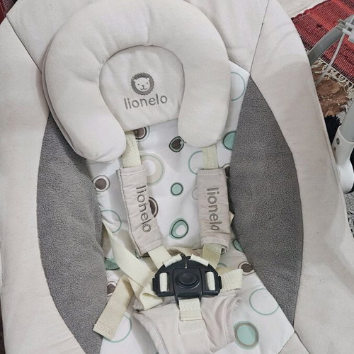 Lionelo Robin electric baby swing with music, beige, up to 12kg