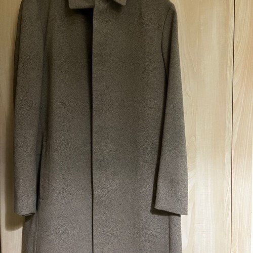 Sisley coat like new, grey and beige