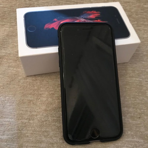 iPhone 6s used with minor screen discoloration, 16GB, silver
