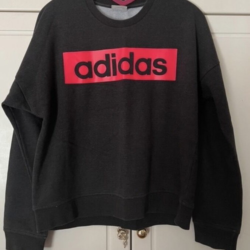 Adidas women's shirt size M used, black and red