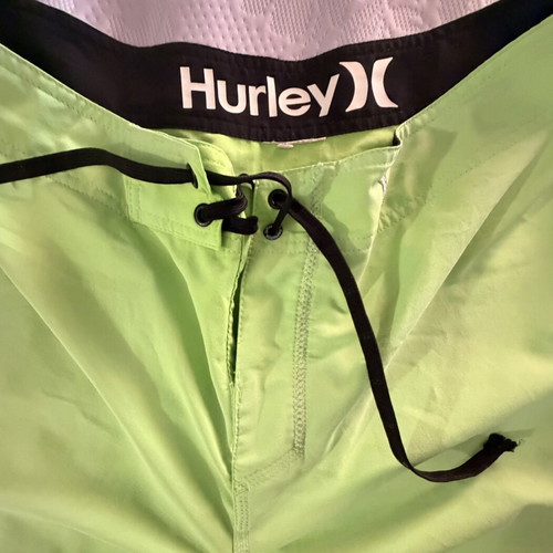 Hurley Phantom Boardshort 34 neon lime like new