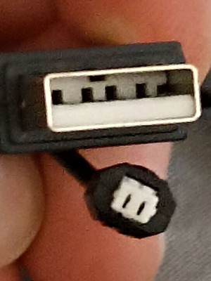 USB cable with JST 2-pin connector new