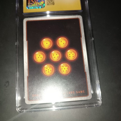 Son Goku Fusion World 2024 Ultra Limit FB04-129 Secret Rare graded Pristine 10 card