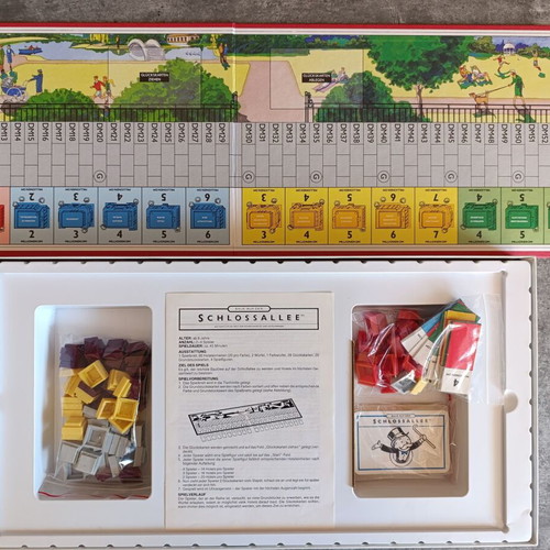 Schossallee board game used, 1985 edition, German language