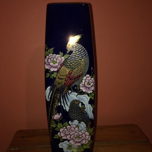 Porcelain vase set from Japan used, 3 pieces
