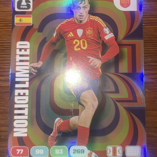 Panini FIFA World Cup 2026 Adrenalyn XL Limited Edition Cards mint condition