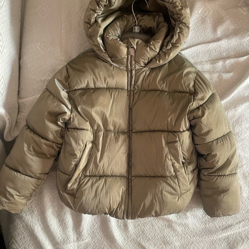 Children's puffer jacket Ovs Fashion like new, green and gold