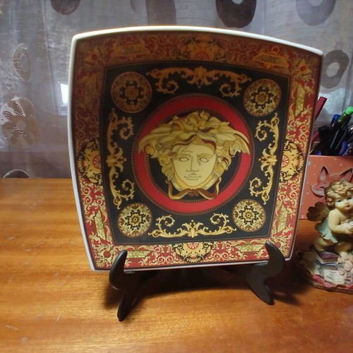 Versace Medusa decorative plate Rosenthal like new