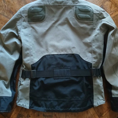 BMW Motorcycle Jacket No 46 Used Black with Gray Details