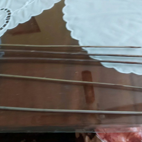 Hand knitting needles used, pack of 5, over 70 years old
