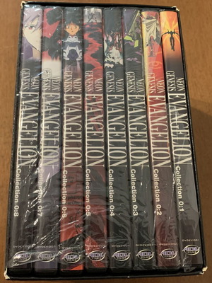 Neon Genesis Evangelion DVD Collector's Box Set like new, complete series