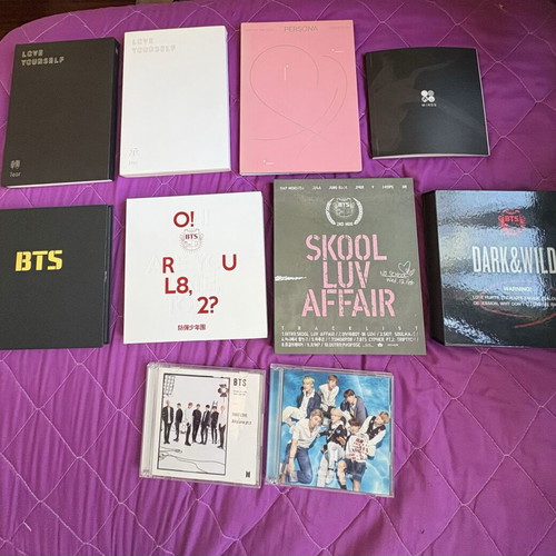 BTS album collection set used, individual albums available