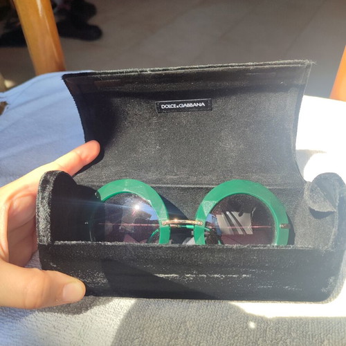 Dolce & Gabbana sunglasses, green, authentic