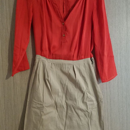 Mango Suit short dress with back zipper used