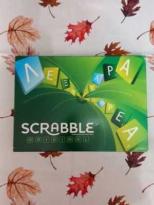 Scrabble Original board game used, missing 1 letter