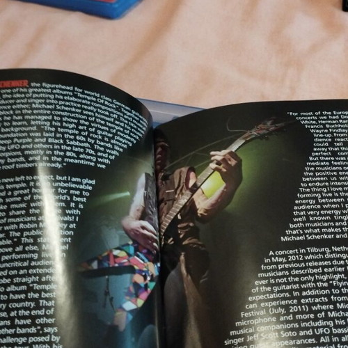 Michael Schenker's Temple of Doom Blu-ray like new, metal live in Europe
