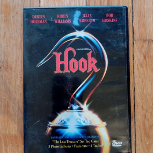 Hook DVD like new with Greek subtitles and dubbing