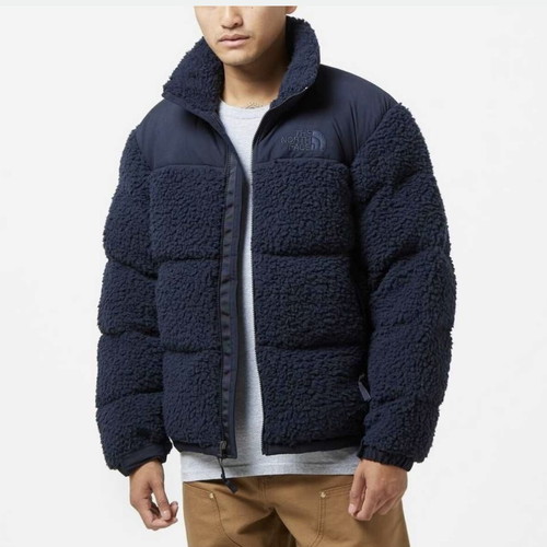 The North Face Sherpa Nuptse Jacket new, XL, dark blue