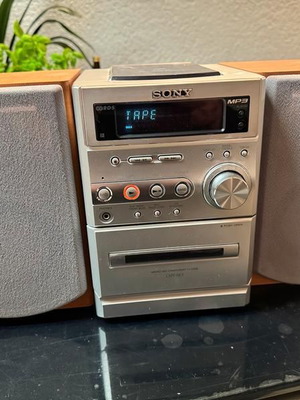 Sony CMT-NE5 sound system used for parts, repair or use