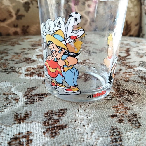 Nutella glass 1998 like new