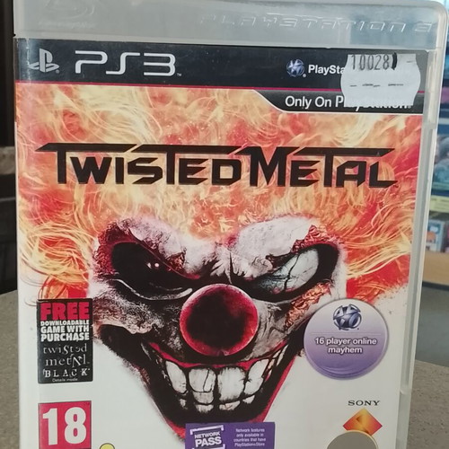 Twisted Metal PlayStation 3 game like new
