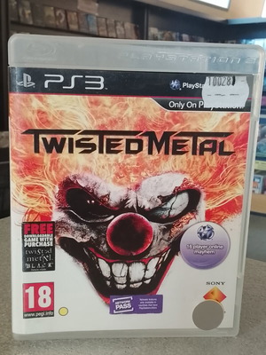 Twisted Metal PlayStation 3 game like new
