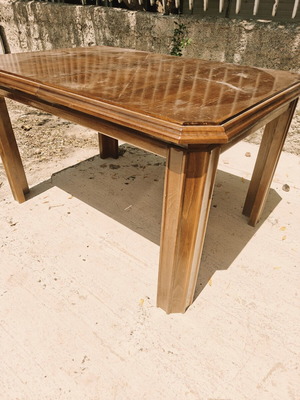 Solid Wood Dining Table used, transport available
