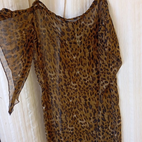 Leopard Pareo like new, brown, size M