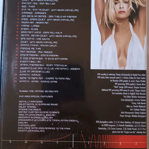 Anna Vissi DVD The Video Collection used, laiko