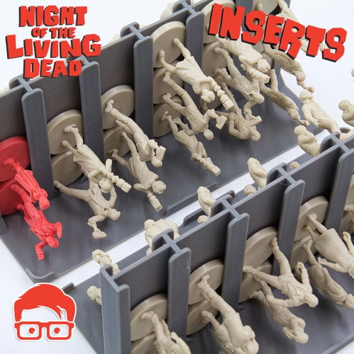 Zombicide Night of the Living Dead Board Game Organizer new, 3D printed