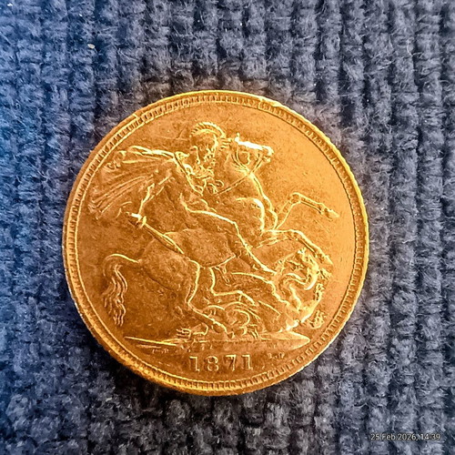 English Gold Sovereign Used, Various Dates