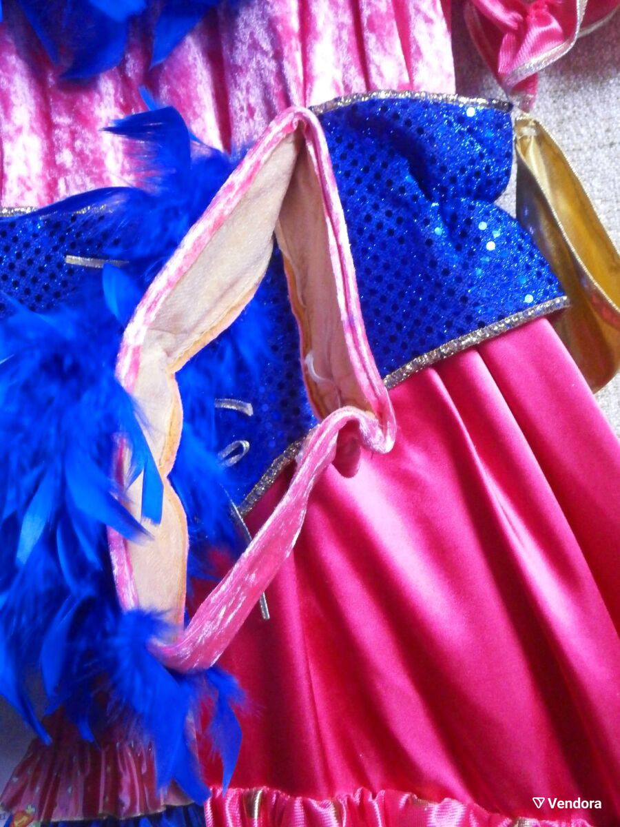 strapless open back dress Esmeralda style Costume Cosplay Dress  Cosplayrr