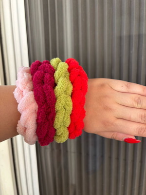 Puffy Schrunchies new, assorted colors