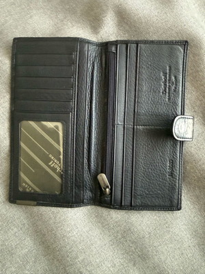 Dierhoff wallet in good condition, black