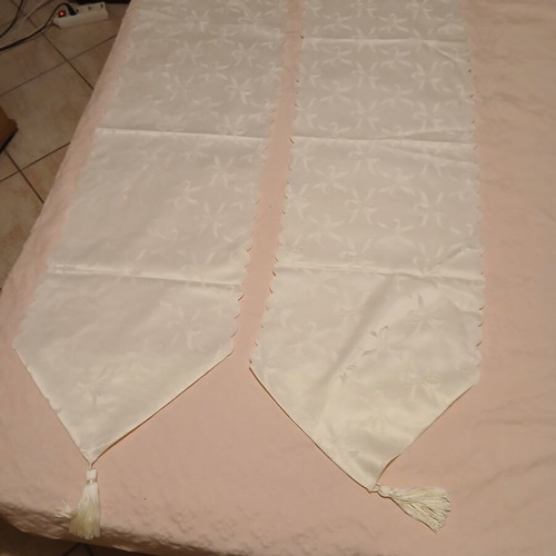 Set of 2 Machine Runners 1.20m Length and 34cm Width new