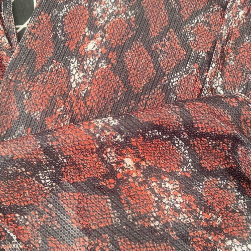 Pull&Bear pants with sequins and snake print size S like new