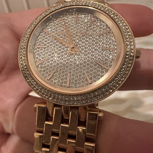 Michael Kors wristwatch new, pink, men's