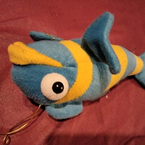 Plush fish in excellent condition