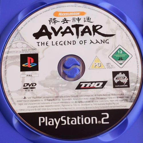 Avatar: The Legend of Aang PlayStation 2 game like new
