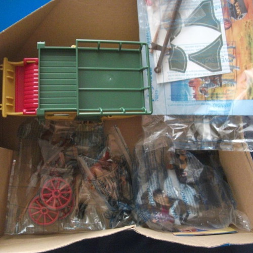 Playmobil 70013 Western Stagecoach set like new, complete