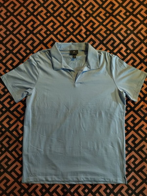 H&M Ανδρικό Κοντομάνικο T-Shirt Μέγεθος M Τιρκουάζ Σαν Καινούργιο